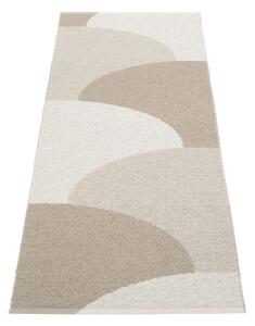 Passatoia da interno/esterno beige 70x180 cm Hill Dark Linen – Pappelina