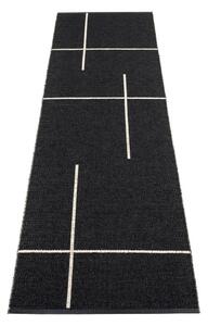 Passatoia da interno/esterno nera 70x270 cm Fred Black – Pappelina