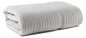 Telo Bagno In Cotone Stripe CM. 100x150 Spugnissima Tinta Unita Naturale Caleffi