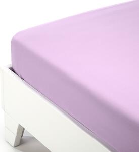Lenzuolo Inferiore Singolo Lilla Jersey Caleffi, In Jersey Di Cotone Caleffi