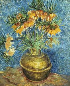 Vincent van Gogh - Stampa artistica Crown Imperial Fritillaries in a Copper Vase 1886, (35 x 40 cm)