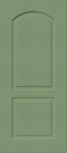 Pannello per porta d'ingresso P007 pellicolato pvc verde L 92 x H 210.5 cm, Sp 6 mm apertura reversibile