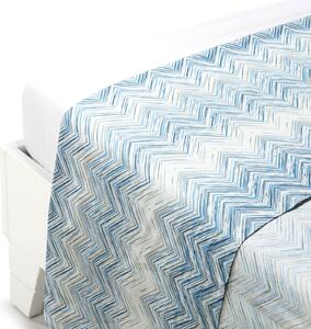 Lenzuolo Superiore In Cotone Textile Singolo Caleffi Home Azzurro Caleffi
