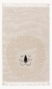 Tappeto per bambini con nappe e motivo in rilievo Momo