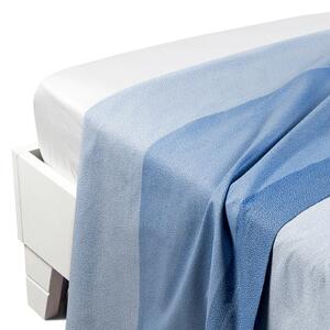 Lenzuolo Superiore Singolo Blu Joy Caleffi Home, In Cotone Caleffi