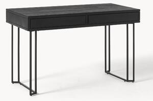 Scrivania in legno di mango con cassetti Luca