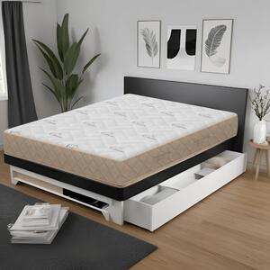 Materasso a molle insacchettate indipendenti più memory alto 24 cm - Giulio H24 cm 90x190