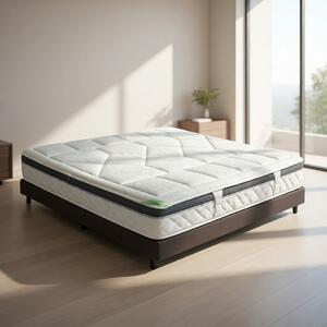 Materasso Rinfrescante in Memory gel H28 Anatomico Estate e Inverno - CONFORTPIU 90x190