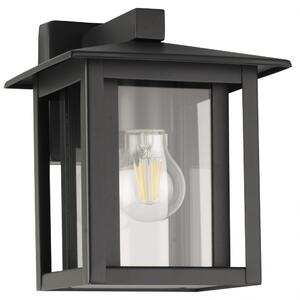 Applique Nera E27, IP54 per Esterni - Serie PILLAR Base E27