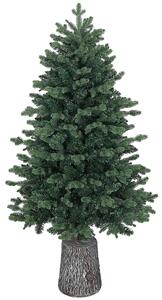 HOMCOM Albero di Natale Artificiale 150 cm Realistico con 994 Rami e Base in Resina, Verde