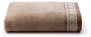 Telo Bagno In Cotone Sofy CM. 100x150 Primanatura Tinta Unita Naturale Caleffi