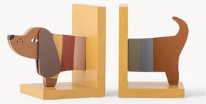 Set di 2 fermalibri in legno Charlie
