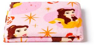 Asciugamano In Cotone Principesse Belle CM. 50X80 Disney Ragazza Caleffi