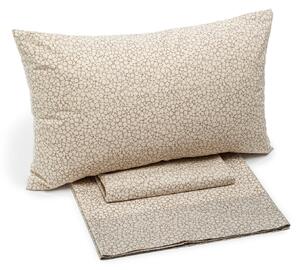 Completo Lenzuola Singolo Naturale Key Caleffi, In Cotone Caleffi