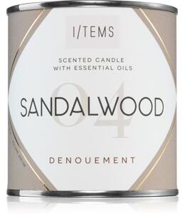 I/TEMS Essential 04 / Sandalwood candela profumata 200 g