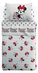Copriletto Trapuntato In Cotone Minnie Retro' Singolo Warner Bros Ragazza Caleffi