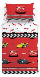 Copriletto Trapuntato Piazza E Mezza Cars Racing Warner Bros Baby, In Cotone Caleffi