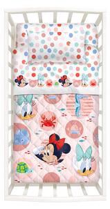 Copriletto Con Paracolpi In Cotone Baby Minnie Baby Disney Caleffi