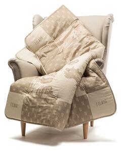 Plaid Geo Safari Alviero Martini 1a Classe, In Raso Di Cotone Caleffi