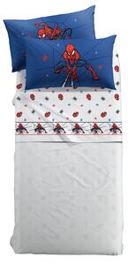 Completo Lenzuola Singolo Spider-man Spidey Marvel, In Cotone Caleffi