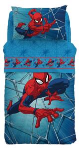 Copriletto Trapuntato Singolo Spider-man Force Marvel, In Cotone Caleffi