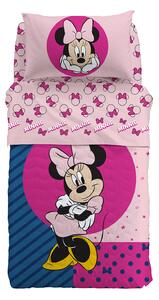 Copriletto Trapuntato In Cotone Minnie Smile Singolo Warner Bros Ragazza Caleffi