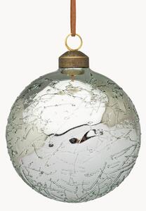 Palline albero di Natale con effetto specchio Glaciate 8 pz
