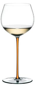 Riedel Fatto A Mano Calice Oaked Chardonnay 62 Cl Con Stelo Arancione