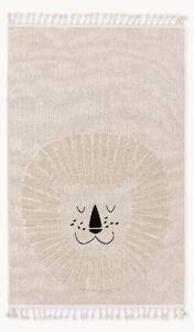 Tappeto per bambini con nappe e motivo in rilievo Momo