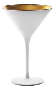 Stolzle Lausitz Olympic Calice Cocktail 24 Cl Set 6 Pz Bianco - Oro