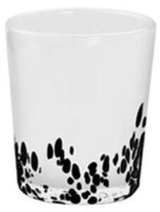 Mariposa Bicchiere Acqua 28 Cl Set 6 Pz In Vetro Bianco - Nero