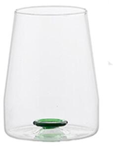 Sigillo Bicchiere Acqua 39 Cl Set 6 Pz In Vetro Verde