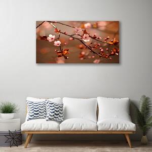 Stampa quadro su tela Frutteto di fiori per la pace 100x50 cm