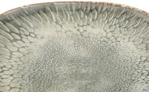 Mesa Ceramics Dust Vassoio Ovale 33 Cm Set 4 Pz In Stoneware Grigio