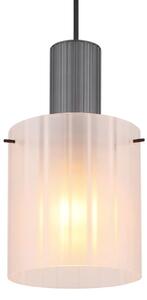 Globo 15904HF - Lampadario a sospensione con filo TULIVAR 1xE27/40W/230V diametro 18 cm bianco