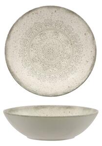 Mesa Ceramics Lace Insalatiera 17 Cm Set 4 Pz In Stoneware Bianco
