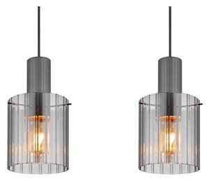Globo 15904-3H - Lampadario a sospensione con filo TULIVAR 3xE27/40W/230V grigio