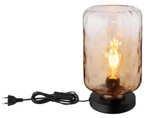 Globo 16046TA - Lampada da tavolo DARINA 1xE27/60W/230V marrone