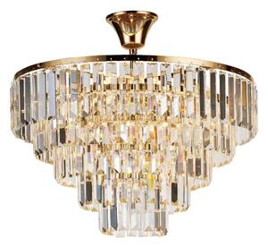 Brilagi - Lampadario di cristallo a plafone CRYSTAL 5xE14/40W/230V oro