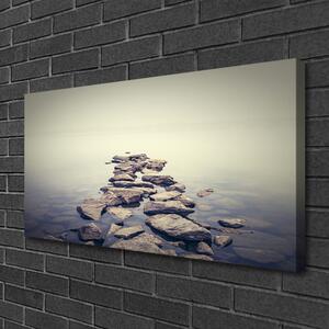 Quadro su tela Rocce, acqua, paesaggio 100x50 cm