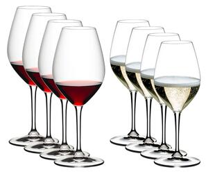 Riedel Wine Friendly Set Calici 8 Pz In Vetro Cristallino