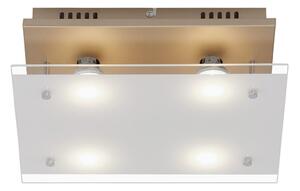 Briloner 3586-047 - Plafoniera LED SMART GOLD 4xGU10/4W/230V