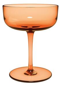 Villeroy & Boch Like Apricot Coppa Champagne 10 Cl Set 2 Pz Arancione