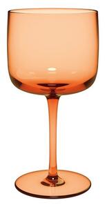 Villeroy & Boch Like Apricot Calice Vino 27 Cl Set 2 Pz Arancione