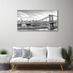 Foto quadro su tela Architettura del ponte 100x50 cm