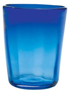 Zafferano Bei Bicchiere Acqua 32 Cl Set 6 Pz Fatto A Mano In Vetro Blu