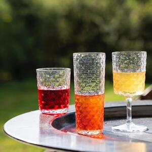 Zafferano Veneziano Mixology Bicchiere Shot 8,5 Cl Set 4 Pz Fatto A Mano In Vetro Trasparente