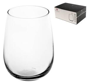 BORGONOVO Set 6 bicchieri LD Ducale in vetro cl 49
