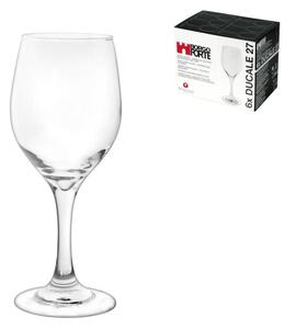 BORGONOVO Set 6 Calici Ducale In Vetro Cl 27