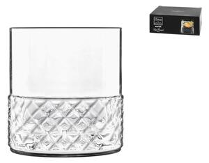 BORMIOLI LUIGI Set 6 bicchieri acqua Roma 1960 in vetro sonoro cl 30